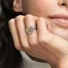 Foto de Anell Pandora Signature Logo Cercles Pavé 192316C01 de pandora