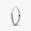 Foto de Anell Dual Blanc i Pavé de Pandora ME 192528C02 de pandora