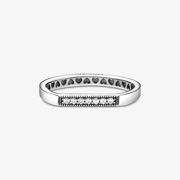 Foto de Anell Barra Brillant Combinable 199041C01 de pandora