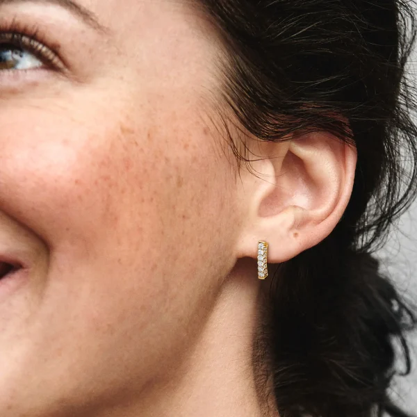 Foto de Arracades de Botó Fila a Pavé Foto de Arracades de Botó Fila a Pavé 262626C01 de pandora