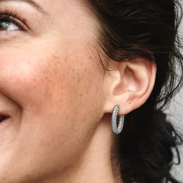 Foto de Arracades d'Aro Fila a Pavé Foto de Arracades d'Aro Fila a Pavé 292624C01 de pandora