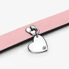 Foto de Collar per a mascotes de teixit vegetal rosa sense cuir 312262C02 de pandora