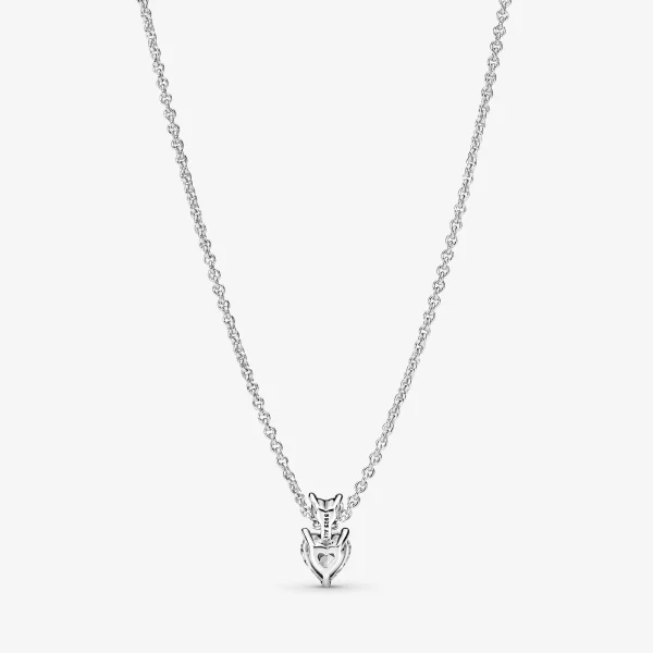 Foto de Collaret Penjoll Doble Cor Brillant 391229C01 de pandora