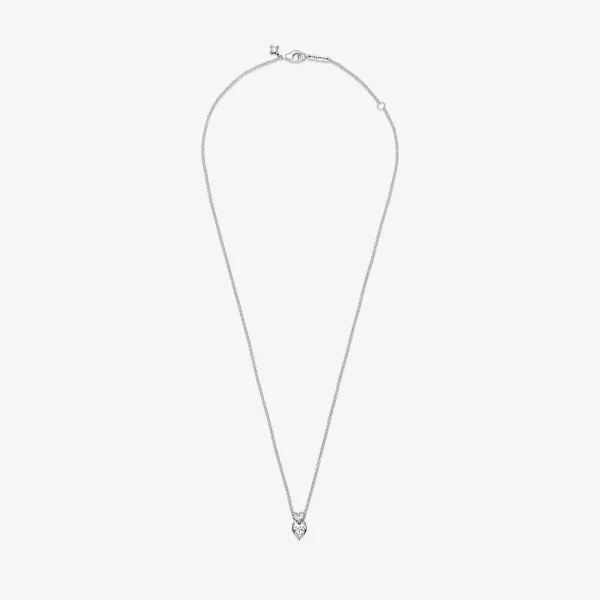 Foto de Collaret Penjoll Doble Cor Brillant 391229C01 de pandora