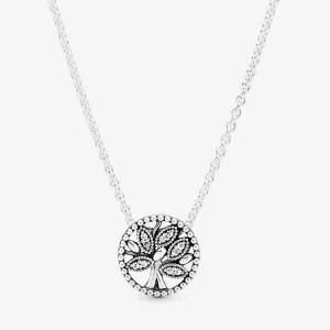 Foto de Collar de plata de llei Arbre de la Vida 397780CZ de pandora
