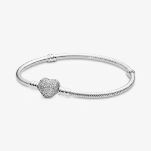 Foto de Polsera amb tanca de cor en pavé 590727CZ de pandora