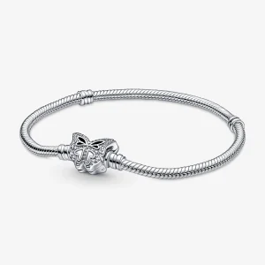 Foto de Polsera Pandora Moments Cadena de Serp Tancament Papallona 590782C01 de pandora