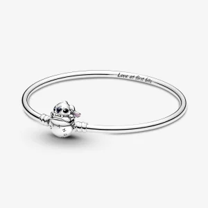 Foto de Polsera Rígida Pandora Moments Tancament Mordisco Stitch de Disney 591683C01 de pandora