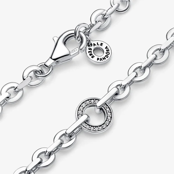 Foto de Polsera Cadena Gruixuda Pavé Pandora Signature Foto de Polsera Cadena Gruixuda Pavé Pandora Signature 592777C01 de pandora