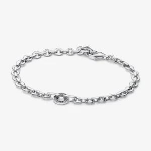 Foto de Polsera Cadena Gruixuda Pavé Pandora Signature 592777C01 de pandora