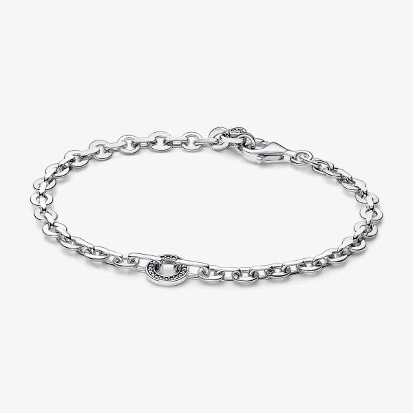Foto de Polsera Cadena Gruixuda Pavé Pandora Signature 592777C01 de pandora