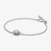 Foto de Polsera Halo Brillant Tall Pera Foto de Polsera Halo Brillant Tall Pera 593001C01 de pandora