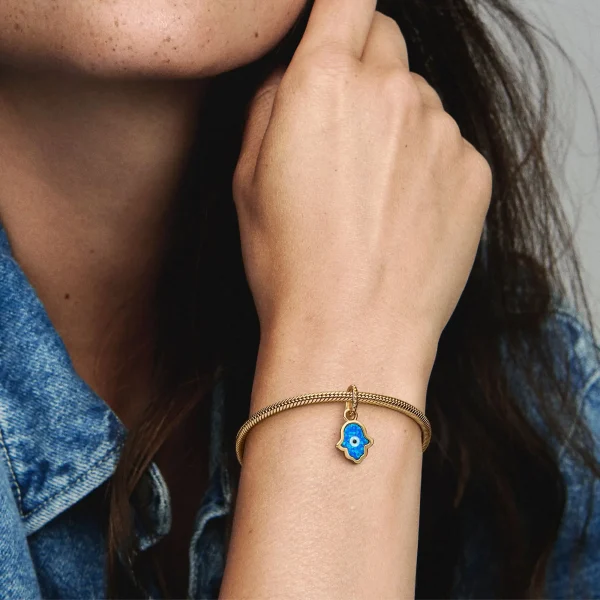 Foto de Charm Penjoll Hamsa Blau Foto de Charm Penjoll Hamsa Blau 762699C01 de pandora