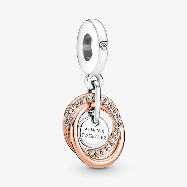 Foto de Charm Penjoll Cercle Familiar Sempre 780797C01 de pandora