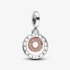 Foto de Charm Penjoll Cercles i Logotip a Dos Tons de Pandora 782287C01 de pandora