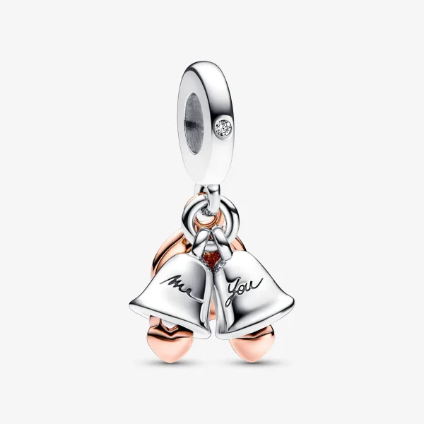 Foto de Charm Penjoll Doble Campanes Boda Foto de Charm Penjoll Doble Campanes Boda 782592C01 de pandora