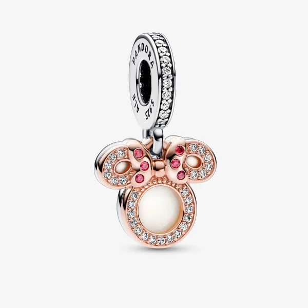 Foto de Charm Penjoll Doble Silueta Minnie Mouse de Disney 782615C01 de pandora