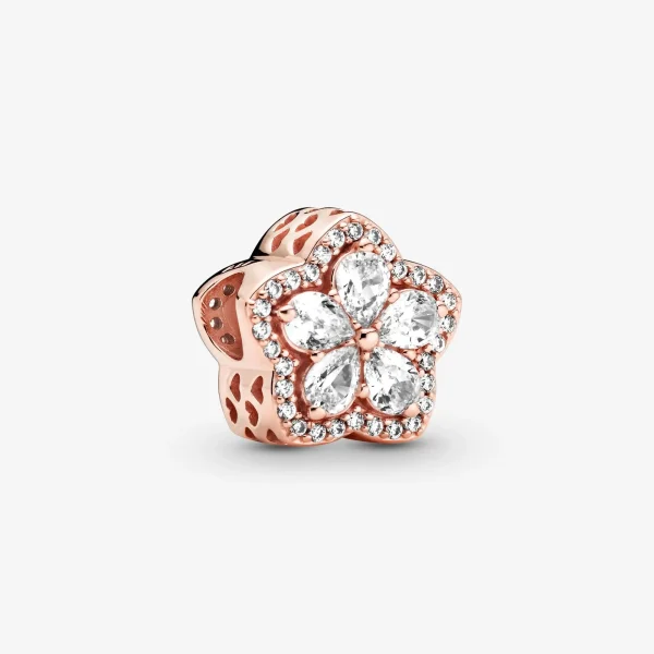 Foto de Charm Floc de Neu Brillant a Pavé Foto de Charm Floc de Neu Brillant a Pavé 789224C01 de pandora