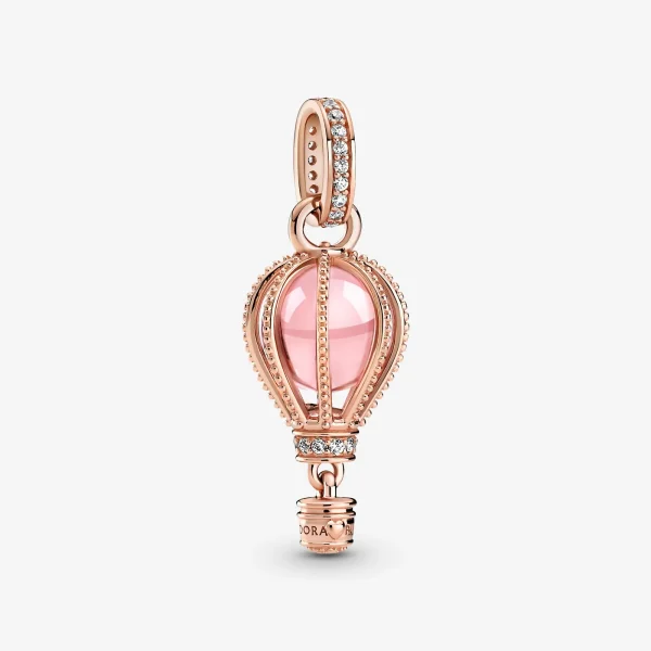 Foto de Charm Penjoll Globus Aerostàtic Rosa Brillant 789434C01 de pandora