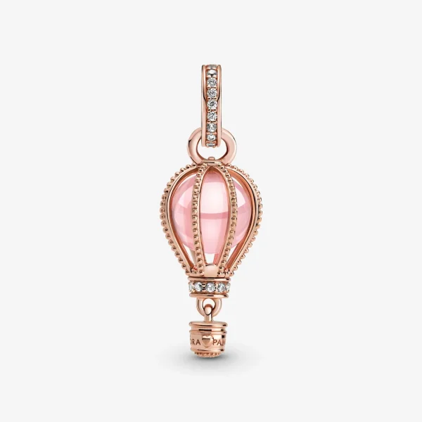 Foto de Charm Penjoll Globus Aerostàtic Rosa Brillant 789434C01 de pandora