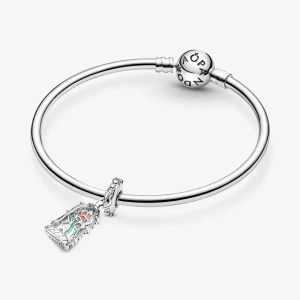 Foto de Charm Penjoll Rosa Encantada de La Bella i la Bèstia de Disney 790024C01 de pandora