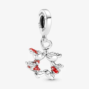 Foto de Charm Penjoll Petó de Mickey i Minnie Mouse de Disney 790075C01 de pandora