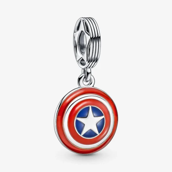 Foto de Charm Penjoll Escut Capità Amèrica els Venjadors de Marvel 790780C01 de pandora