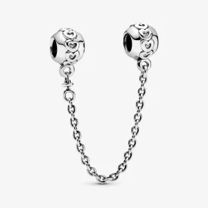 Foto de Cadena de seguretat en plata de llei Cors Eterns 791088 de pandora