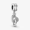 Foto de Charm penjant cors entrellaçat 791242CZ de pandora