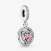 Foto de Charm Penjoll Cor Doble Halo Brillant 791476C01 de pandora
