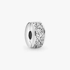Foto de Charm de clip Pavé Transparent 791817CZ de pandora