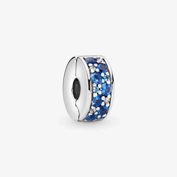 Foto de Charm de Clip Pavé Blau Foto de Charm de Clip Pavé Blau 791817NSBMX de pandora