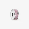 Foto de Charm de Clip Pavé Rosa Foto de Charm de Clip Pavé Rosa 791817PCZ de pandora