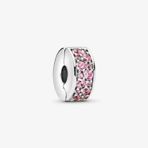Foto de Charm de Clip Pavé Rosa 791817PCZ de pandora
