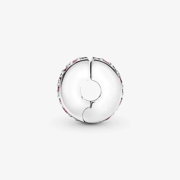 Foto de Charm de Clip Pavé Rosa Foto de Charm de Clip Pavé Rosa 791817PCZ de pandora