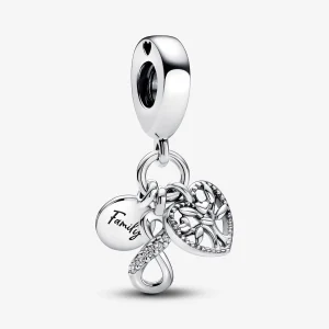 Foto de Charm Penjoll Triple Infinit Família 792201C01 de pandora