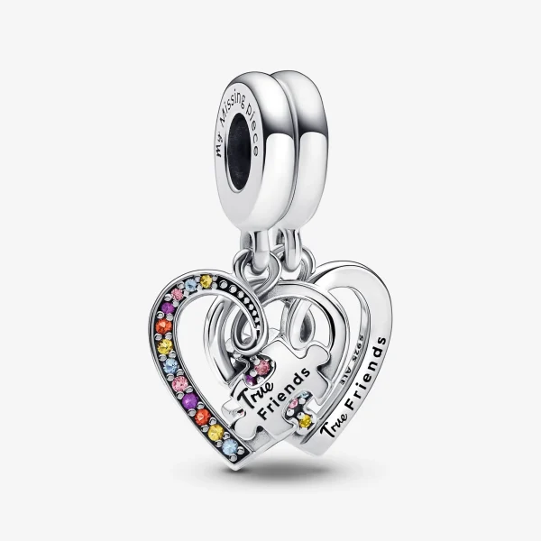 Foto de Charm Penjoll Divisible Puzzle Cors de l'Amistat 792239C01 de pandora