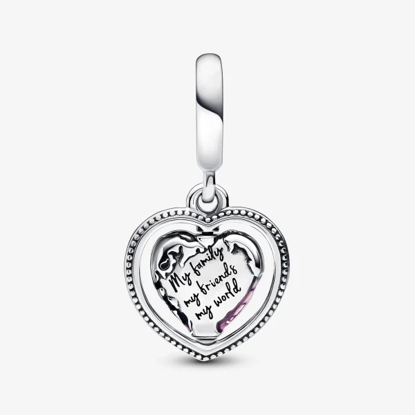 Foto de Charm Penjoll Cor Giratori Família Foto de Charm Penjoll Cor Giratori Família 792240C01 de pandora