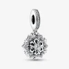 Foto de Charm Penjoll Doble Floc de Neu Brillant 792355C01 de pandora