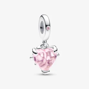 Foto de Charm Penjoll Arbre de la Família i Cor Rosa 792654C01 de pandora