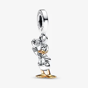 Foto de Charm Penjoll Ànec Donald 100 Aniversari de Disney amb Diamant sintètic 792683C01 de pandora