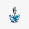 Foto de Charm Penjoll de Cristall de Murano Papallona 792698C01 de pandora