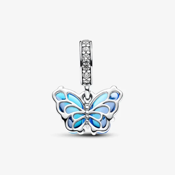 Foto de Charm Penjoll de Cristall de Murano Papallona 792698C01 de pandora