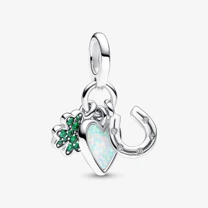 Foto de Charm Penjoll Triple Trèvol de Quatre Fulles