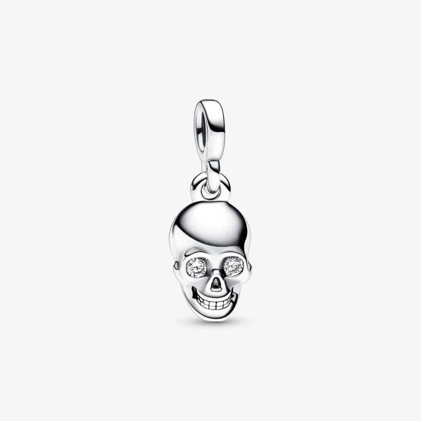 Foto de Mini Charm Penjoll Calavera de Pandora ME 792804C01 de pandora