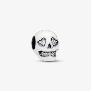 Foto de Charm Calavera Brillant que Brilla a la Foscor 792811C01 de pandora