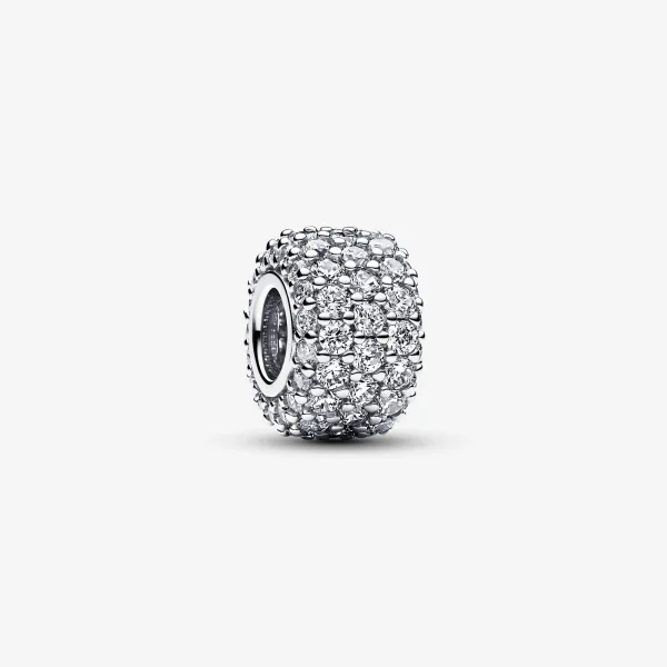 Foto de Charm Triple Fila Brillant a Pavé 792820C01 de pandora
