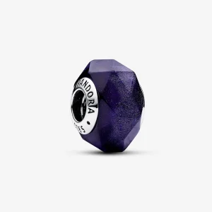 Foto de Charm de Cristall de Murano Blau Facetat 792984C00 de pandora