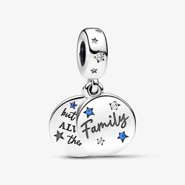 Foto de Charm Penjoll Doble Amor de Família 792987C01 de pandora
