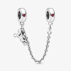 Foto de Cadena de seguretat en plata de llei Mickey Escalador 797173CZR de pandora